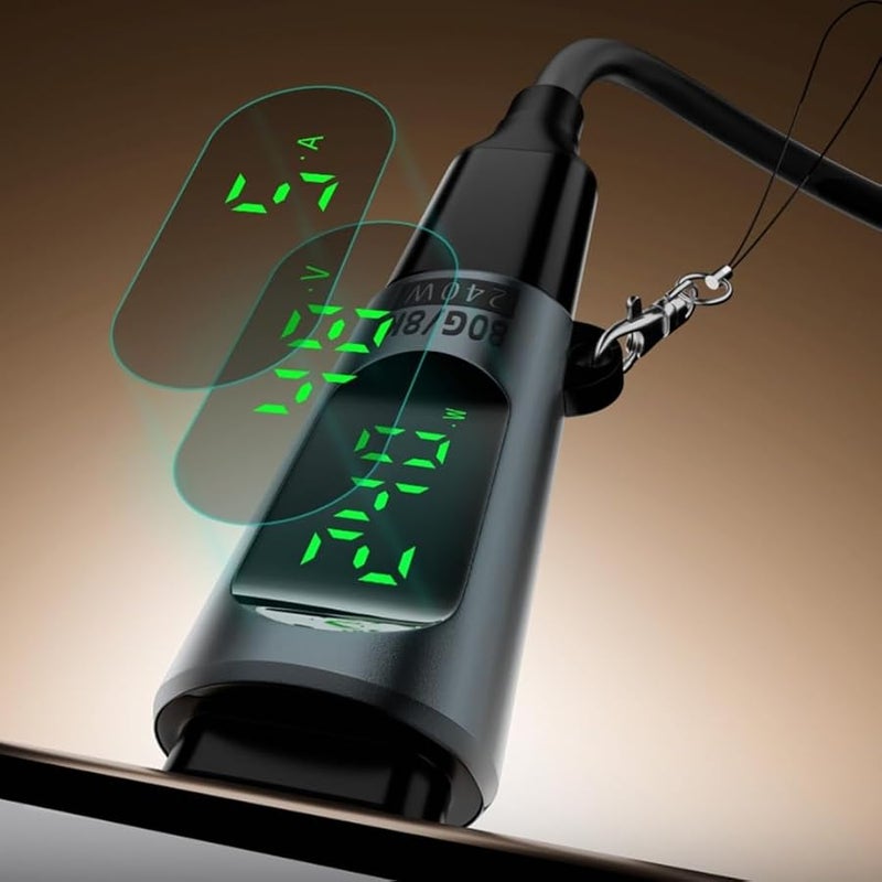 White 240W 80Gbps USB C Male To Female Adapter 8K 60Hz Display Connector - Image 4